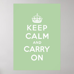 Poster keep calm and carry on Original
