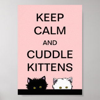 Poster Keep Calm Kittens