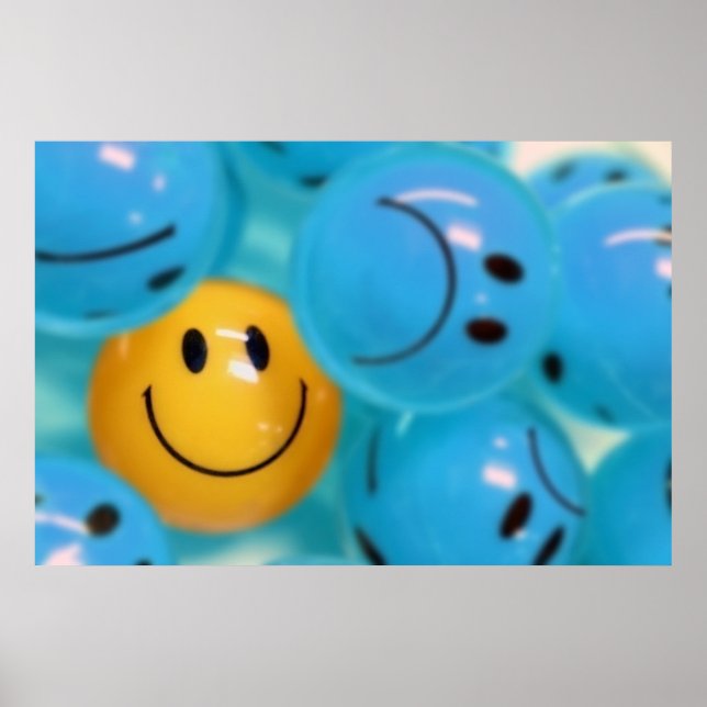 Pôster Keep Smiling (Frente)