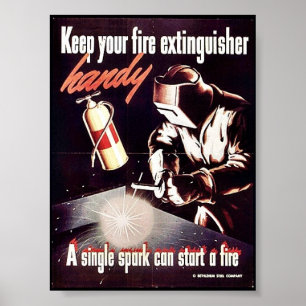 Poster Keep Your Fire Extinguisher Handy