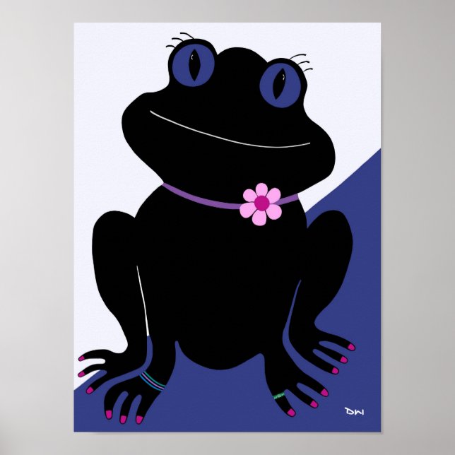 Poster Keeping It Froggy Girl (Frente)