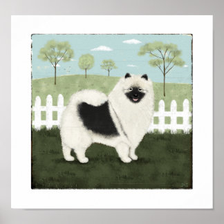 Pôster Keeshond de Holanda