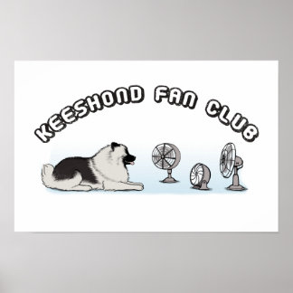 Poster Keeshond Fan Club