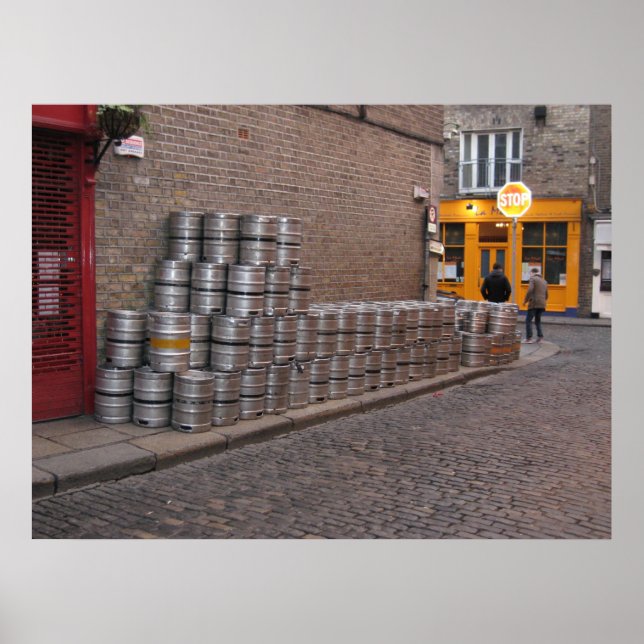 Poster Kegs de Dublin (Frente)