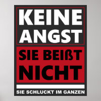 Keine Angst, é o melhor. Hund/Hunde
