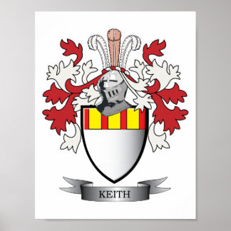 Pôster Keith Family Crest Casaco de Armas