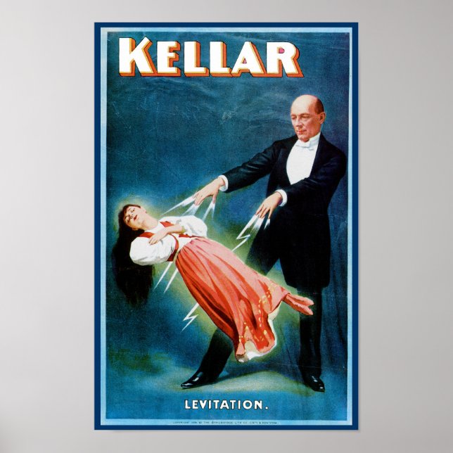 Poster Kellar ~ Levitation (Frente)