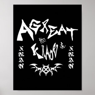 Poster Ken Carson Merch Design Agc