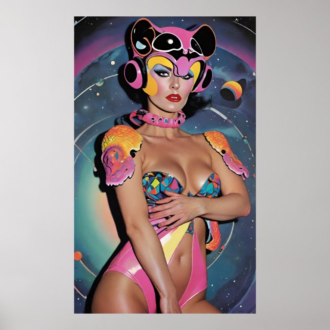 Poster Ken Gage no Ano Novo Fembot 123123 (Frente)