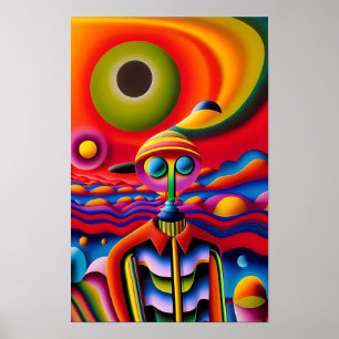 Poster Ken Gage Psychedelic