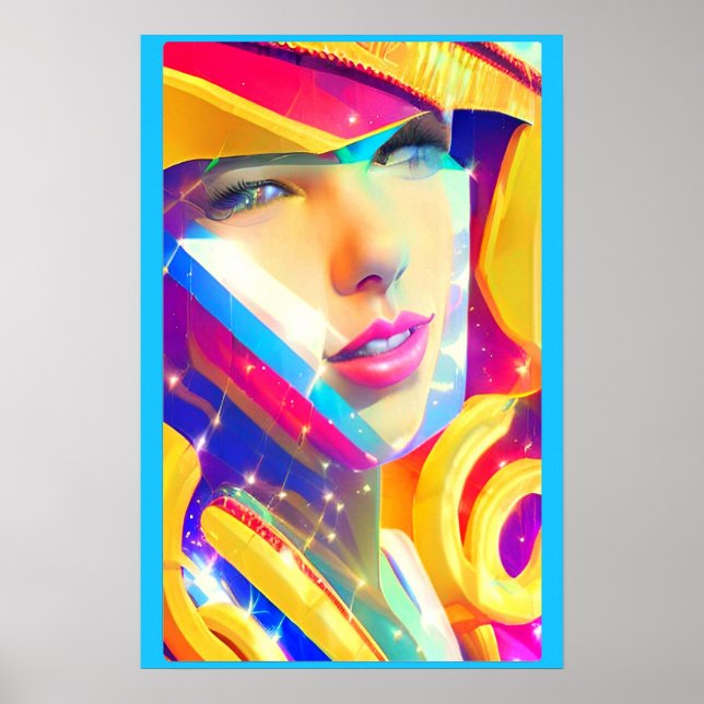 Poster Ken Gage Sailor Twift Space Princess (Frente)