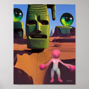 Poster Ken Gage Womboing em torno da Wilder-Bliss