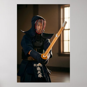 Poster Kendo Japonês