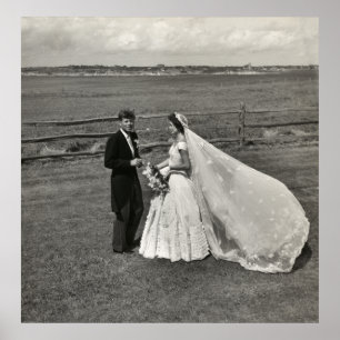 Pôster Kennedy Wedding Canvas Print