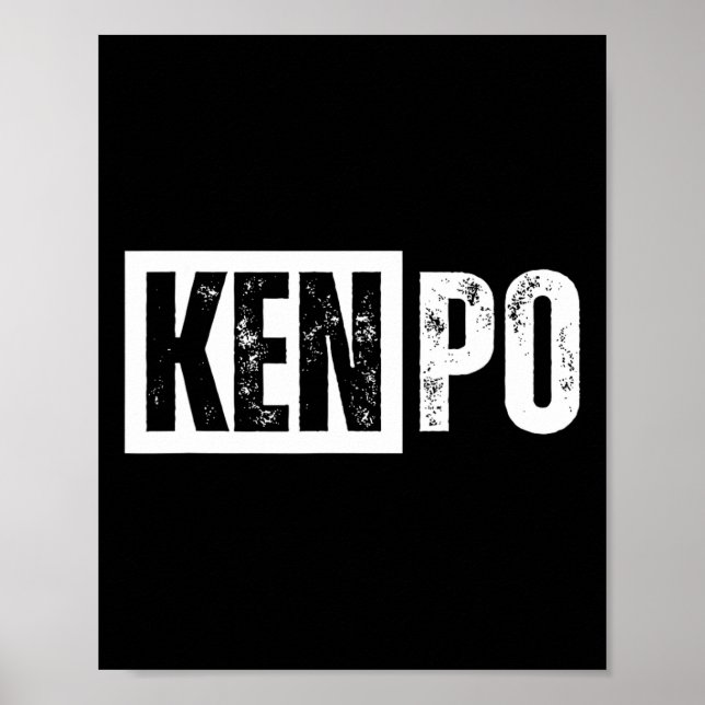 Poster Kenpo Karate em apuros (Frente)