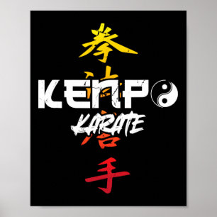 Poster Kenpo Karate Karate