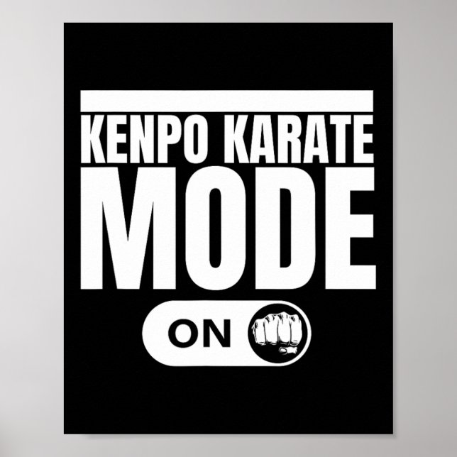 Poster Kenpo Karate Mode On Funny American Kenpo 1 (Frente)