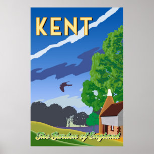 Pôster Kent - o jardim de Inglaterra