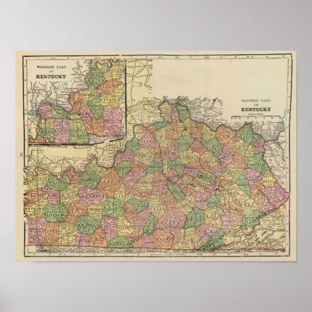 Pôster Kentucky 5 (Frente)