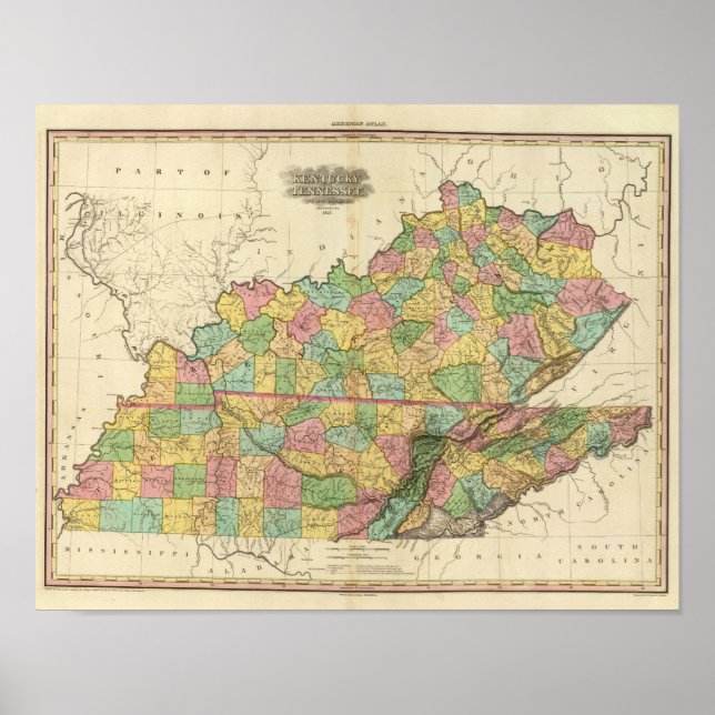 Pôster Kentucky and Tennessee 2 (Frente)