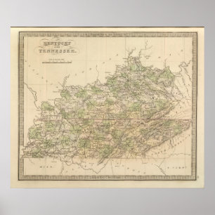 Poster Kentucky and Tennessee 8