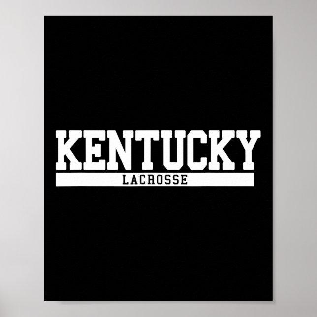 Poster Kentucky Lacrosse 2 (Frente)