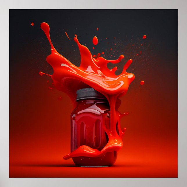 Poster Ketchup (Frente)