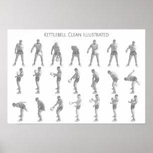 Poster Kettlebell One Arm Clean