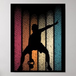 Poster Kettlebell Retro Workout Powerinclusive