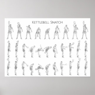 Pôster Kettlebell Snatch