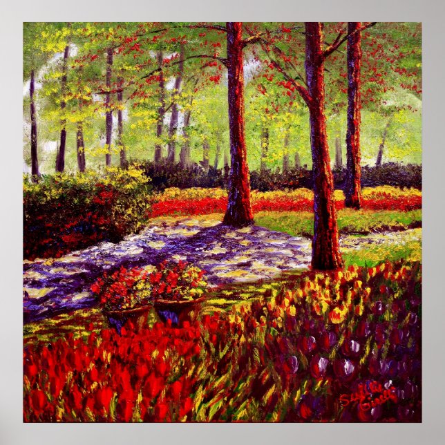 Pôster Keukenhof Shadows (Frente)