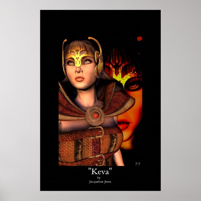 Poster Keva - Warrior Queen (Frente)