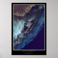 Key Largo Florida Do Space Satellite Map
