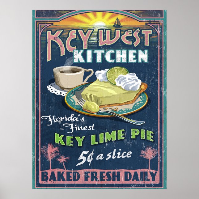 Poster Key Lime Pie (Frente)