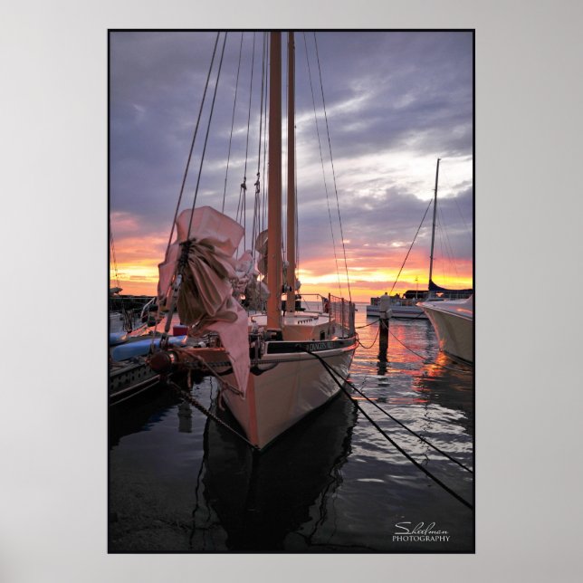 Pôster Key West Drems no mar (Frente)