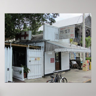 Pôster Key West Historic Pepe's Cafe