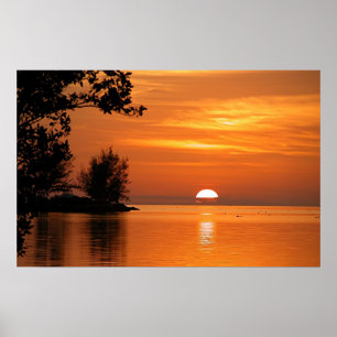 Poster Key West Sunset