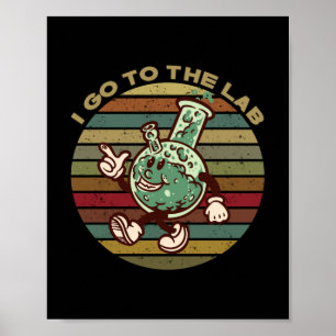 Poster Keychai, humor T-Shirt de laboratório