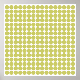 Poster Khaki Safari Dot