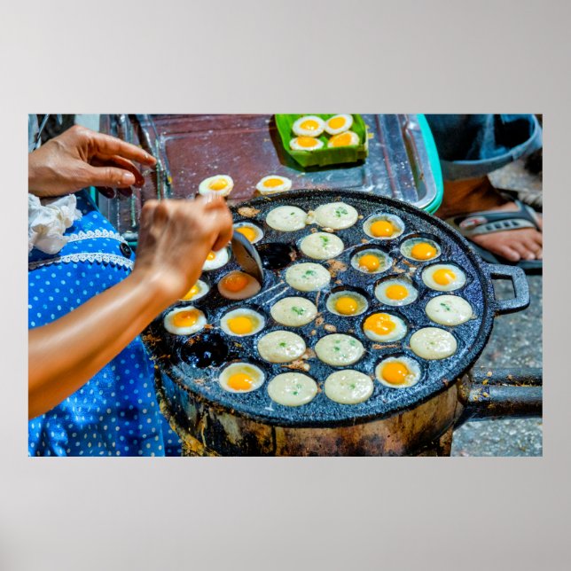 Poster Khanom Krok Khai Nok Krata (Frente)