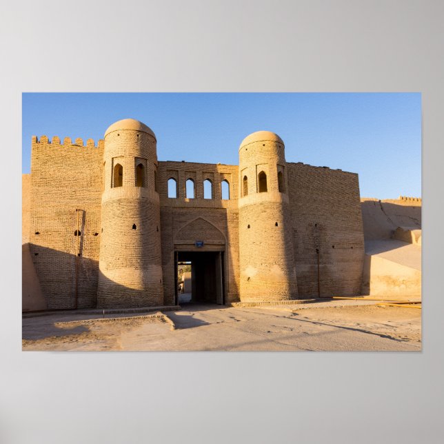 Poster Khiva - Usbequistão (Frente)