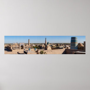 Poster Khiva - Uzbequistão