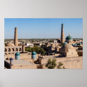 Poster Khiva - Uzbequistão