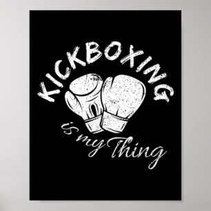 Poster Kickboxing É Minha Coisa