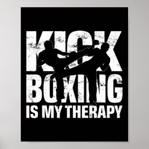 Poster Kickboxing É Minha Terapia, Motivo de Partida de K