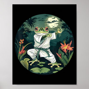 Poster Kickboxing Floresta Jiu-Jitsu MMA Sapo Taekwondo