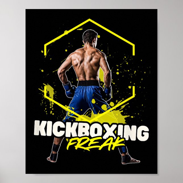 Poster Kickboxing Freak  (Frente)