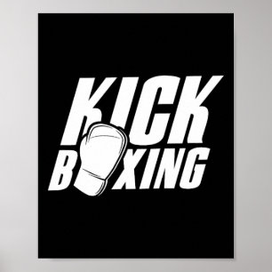 Poster Kickboxing Kickboxer Kickbox Boxe Kickboxe Artes M