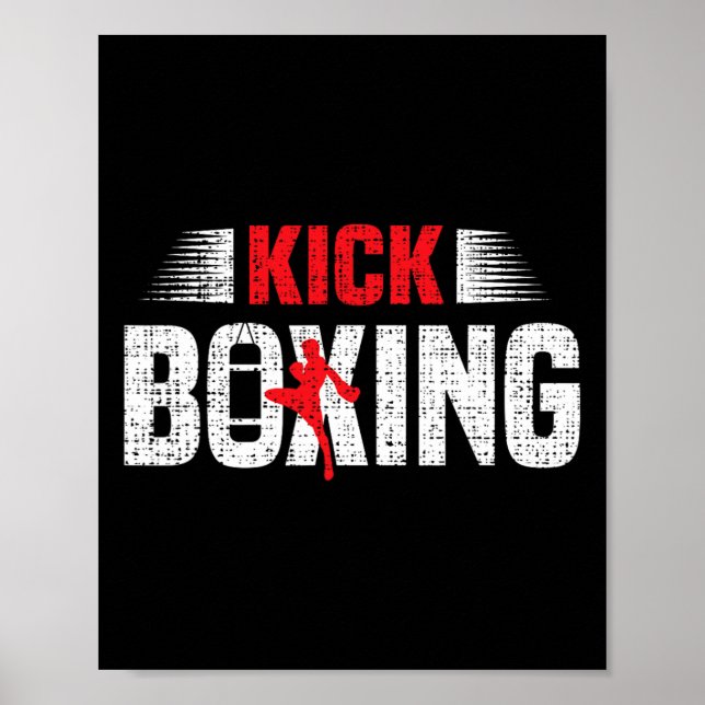 Poster Kickboxing Kickboxing Boxers Kickboxers Artes Marc (Frente)