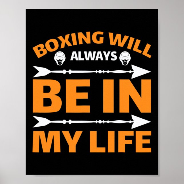 Poster Kickboxing Muay Thai Boxe (Frente)